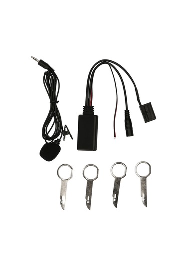 Skycity Ford 6000cd İçin Bt 5.0 Aux Ses Adaptörü -免提 Mikrofonlu, 2005+ Focus/mondeo/fiesta Uyumlu Değiştirme Kit