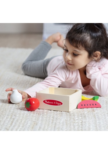 Melissa And Doug Ahşap Gıdalarımız - Meyve Ve Sebzeler