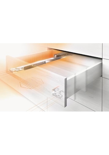 Blum Tandem Çift Açılım Frenli Ray 25 cm