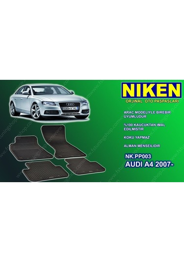 Niken Audi A4 Paspas Kauçuk Oem Germany B8 2008 / 2015