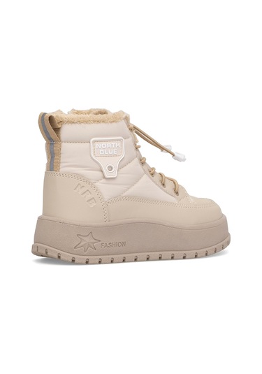 Elit Asnrt037 Kız Çocuk Düz Bot Bej Bej