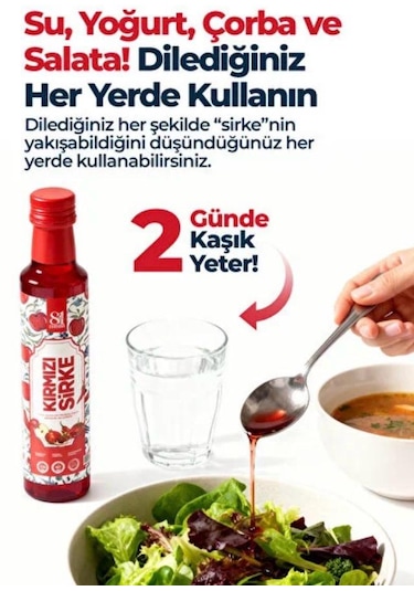 81 İlden Kırmızı Sirke 330 Ml