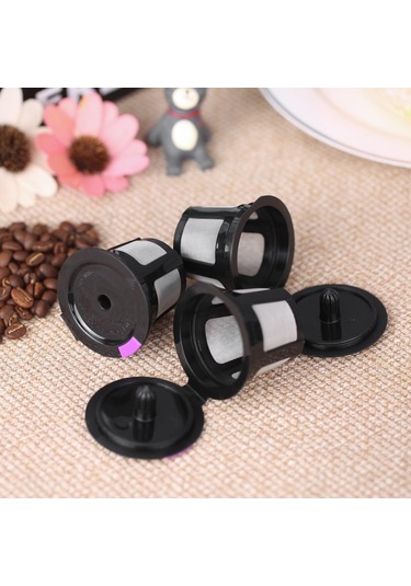 3 Adet Yeniden Kullanılabilir K-fincan Kahve Kapsülü Keurig Brewers Doldurulabilir Kahve Filtreleri