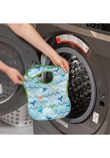 Bumkins Superbib Önlük 3'Lü Paket - Rolling With The Waves Çok Renkli