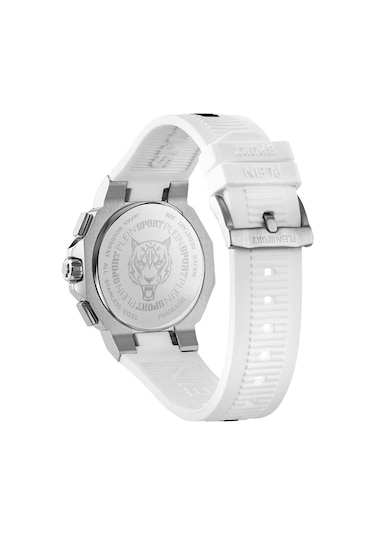 Plein Sport Psaga0225 Erkek Metalik Gri