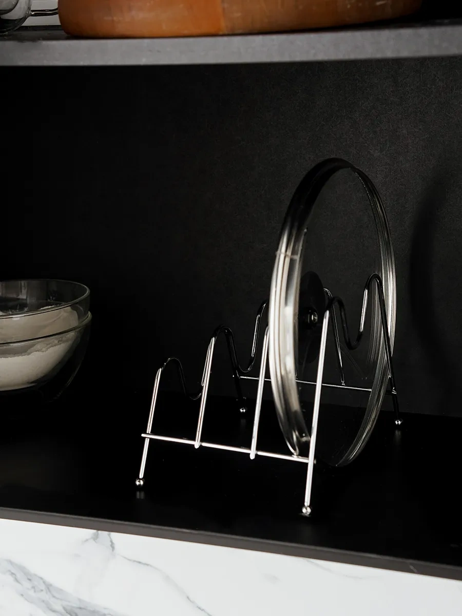 Dolana Mutfak İçin Metal Kesme Tahtası Ve Kapak Tutucu 70532989 Gri