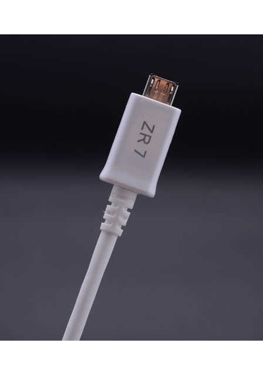 Ekılıf - Micro Usb Kablo 25 Cm - Şeffaf - T5071 Şeffaf