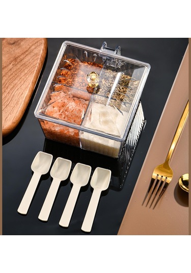 Suntek Restoran Mutfak Beyazı Için Kapaklı Ve Kaşık Çeşni