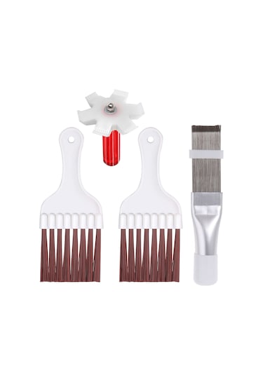 Tenfowee "4'lü Klima & Buzdolabı Temizleme Seti - Fırça Ve Tarak İle Kolay Bakım"