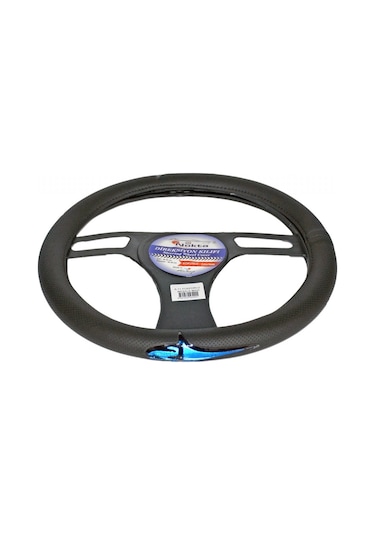 Nyf Direksiyon Kılıfı Fosforlu 38 Cm Siyah Meşale Mavi A-11