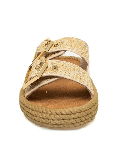 Bohonomad Sydney Kadın Terlik - Hasır Bej