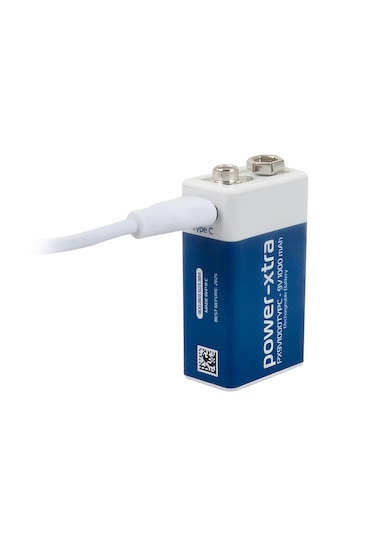 Power-xtra Px9v1000typc - 9v - 1000 Mah Şarjlı Pil - Type C