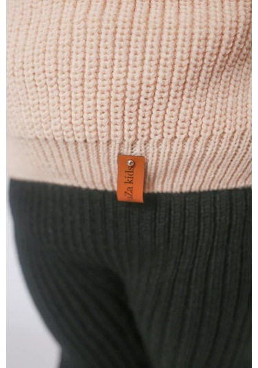 Djaza Kids Çocuklar İçin Örme Oversize Kazak 241271966 Açık Pembe