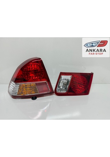 Honda Civic Vtec 2 2004 - 2006 Stop Lambası Sol İç Ve Dış Takım Toplam 2 Adet Stop