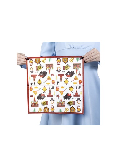 Super Prazdnik Tek Kullanımlık Mendil Rus Tarzı 33cm 1 Paket 12 Adet 360735389 Diğer