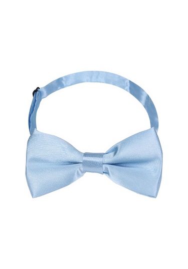 Mavi Ayarlanabilir Saten Bebek Ve Çocuk Papyonu Mavi