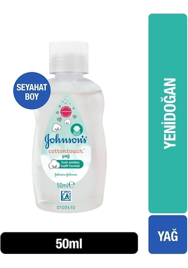 Johnson'S Cottontouch Yağ 50 ml