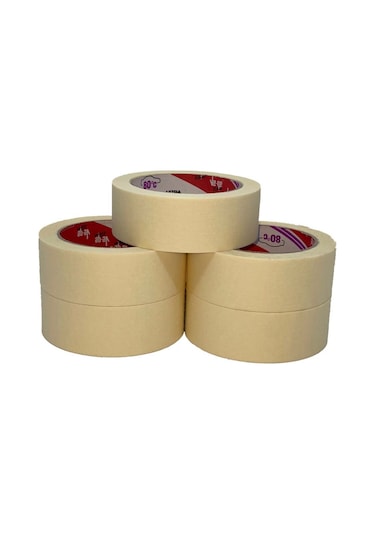 Ve-Ge Oto Maskeleme Bandı Kağıt Bant 5 Adet . Ölçü:36Mmx35Metre