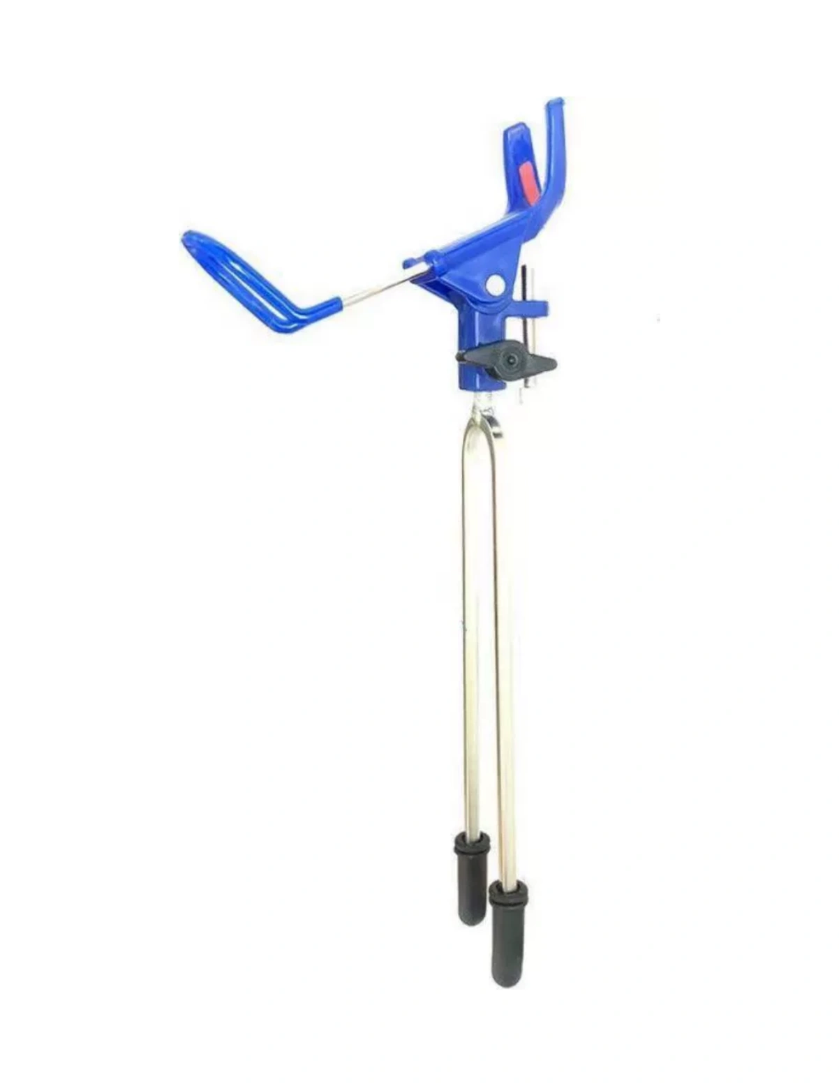 Youtek Stoklu Mavi Metal Kamış Tutucu, Evrensel Uyumlu, Dikey-yatay Açılabilir, Kaymazsız, Deniz-çay-göl İçin, Hediye İdeali