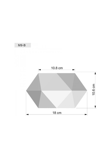 Eskitme Boyalı Geometrik Beton Saksıda Limon Ağacı 35cm Sarı-siyah
