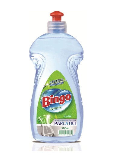 Bingo Dynamic Klasik Bulaşık Makineleri İçin Parlatıcı 500 ML