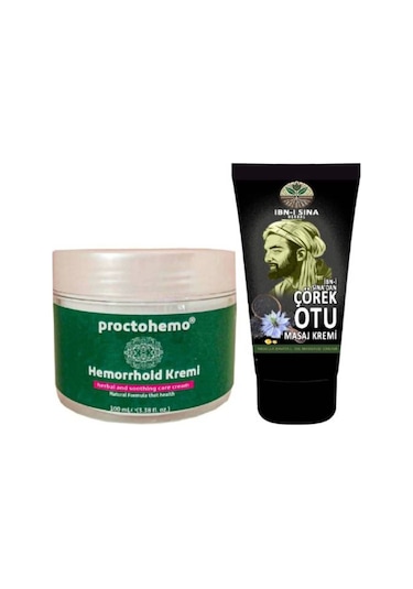 Proctohemo 100 Ml Rahatlatıcı Kremi + İbni Sina Çörek Otu Kremi 50 Ml