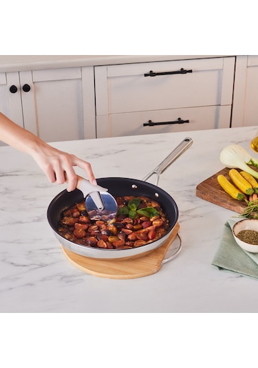 Karaca Plasma Steel 316+ 3ply Tava 28 Cm Gümüş