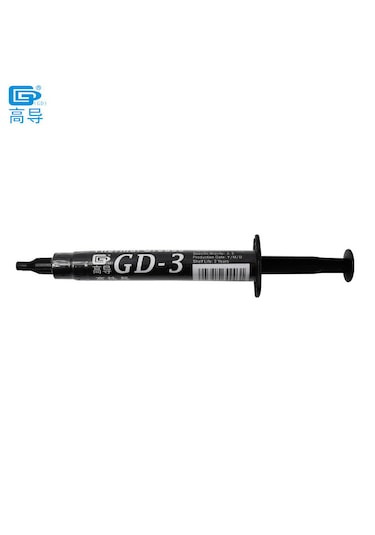 Gd-3 7.5w/m.k Cpu Gpu Ps4 Pc Termal Macun 3 Gram Cpu Soğutma Pastası Standart
