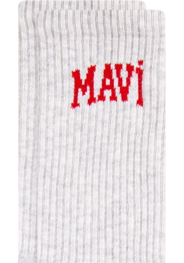 Mavi - Gri Soket Çorap 0911160-82816 Gri