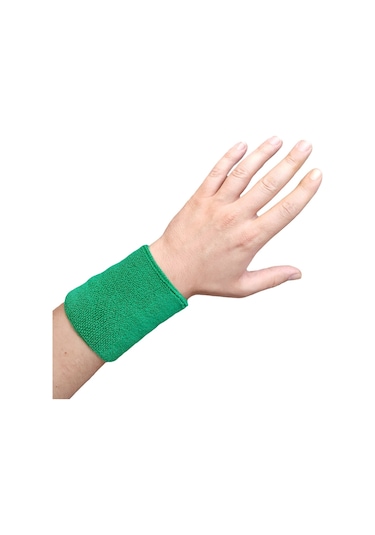 Sporcu Havlu El Bilekliği Ekonomik Bileklik Yeşil (260290996) Yeşil