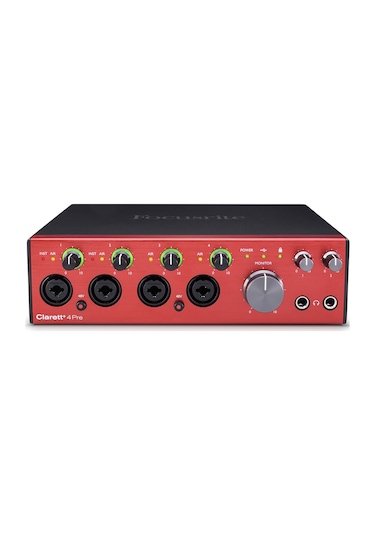 Focusrite Clarett+ 4pre Usb-c Ses Kartı