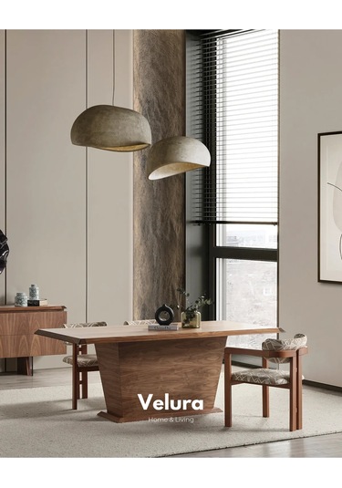 Harmoni Yemek Odası Takımı Yemek Masası + 4 Adet Sandalye Kahverengi