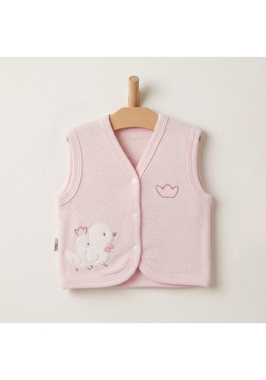 Gaye Bebe Bebek Yelek 4487 Pembe