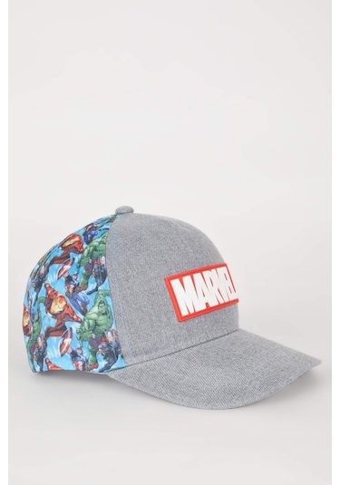 DeFacto Erkek Çocuk Marvel Avengers Baskılı Cap Şapka C0546A825SMGR257