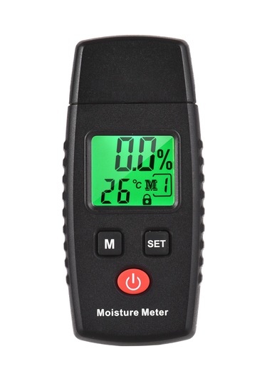 Lepmerk Mini Dijital Ahşap Nem Ölçer, Yakacak Odun İçin Nem