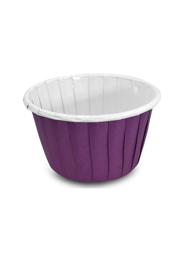 Kafem Mat Mor Muffin Kek Kapsülü 50li X 5 Paket - K13 Mor