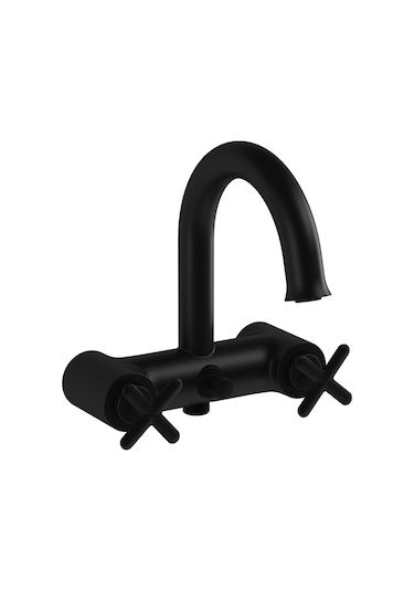 VitrA Origin Classic A4289336 Banyo Bataryası, Mat Siyah