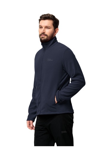 Jack Wolfskın Jack Wolfskin Taunus Fz M Erkek Polar Ceket Gece Mavisi 1010 Lacivert