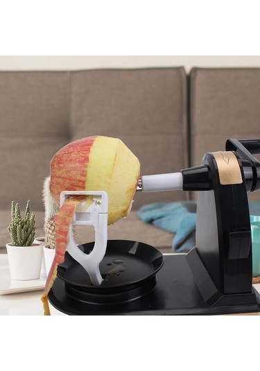 Wondernest Soyucu Siyah Patates Meyve Lichen Kesici Elma Dilimleyici Siyah