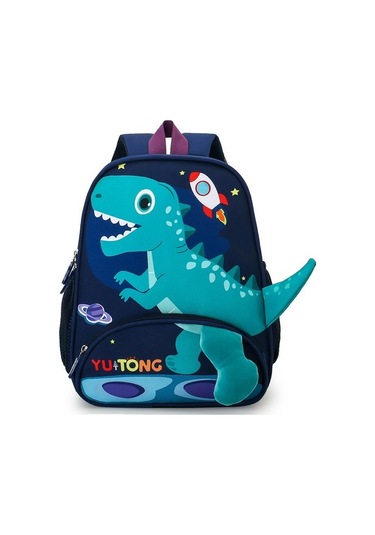 Hafif Anaokulu Okul Çantası Gexojg Beyaz - Lacivert