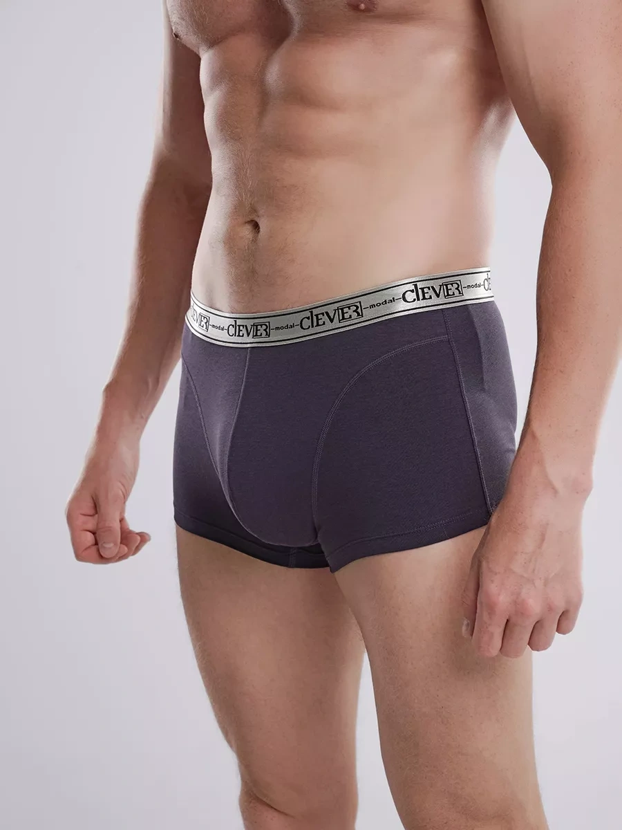 Clever Wear Modacrylic Pamuklu Boksör Külodu 254527517 Koyu Gri