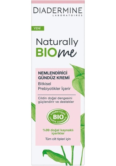 Diadermine Naturally Biome Nemlendirici Gündüz Kremi 2 x 50 ML