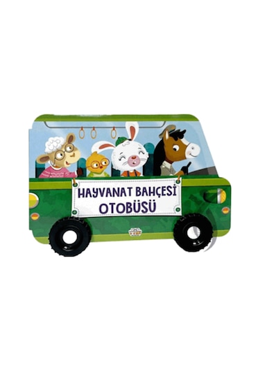 Hayvanat Bahçesi Otobüsü Tekerlekli Kitaplar