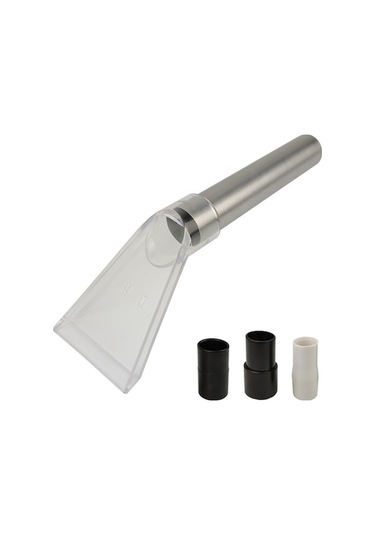 Çok Amaçlı Halı Ve Koltuk Temizleme Seti - 3 Adaptörlü Vakum Başlığı Ve Paslanmaz Çelik Boru