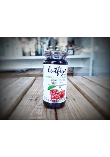 Lütfiye Organik Vişne Reçeli 280 G