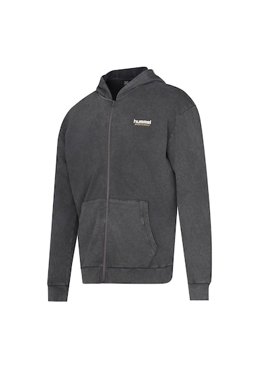 Hummel Yantar Fermuarlı Siyah Erkek Sweatshirt 922530-2001 Siyah