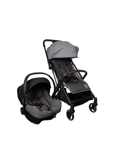 Gravity Autofold Grey Cosmo Travel Sistem Bebek Arabası Grey
