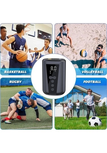 Xianwen Jialan Dijital Top Hava Pompası İle Led Işık Kablosuz