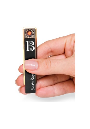 Kişiye Özel Usb Şarjlı Dokunmatik Elektronik Çakmak