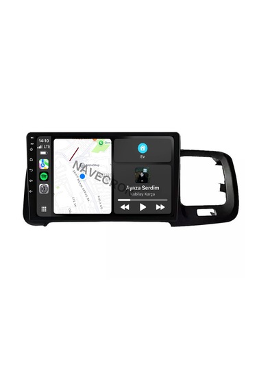 Volvo S60 2011-19 9" Uyumlu Androıd Multimedya Gerçek 2/32 Kablosuz Carplay Geri Görüş Kameralı 9"